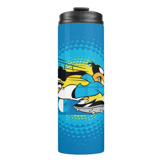 DAFFY DUCK™ Team Argentina Soccer Graphic Thermosbecher (Vorderseite)