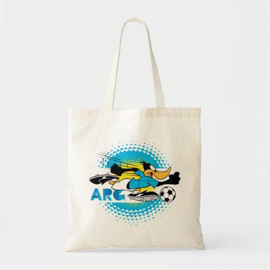 DAFFY DUCK™ Team Argentina Soccer Graphic Tragetasche (Vorne)