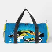 DAFFY DUCK™ Team Argentinien Fußball Grafik Duffle Bag (Rückseite)