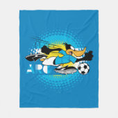 DAFFY DUCK™ Team Argentinien Fußball Grafik Fleecedecke (Vorderseite)