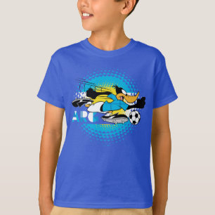 DAFFY DUCK™ Team Argentinien Fußball-Grafik T-Shirt