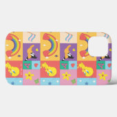 DAFFY DUCK™ & TWEETY™ - Pride-Muster Case-Mate iPhone Hülle (Rückseite (Horizontal))