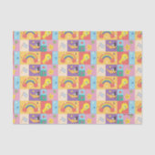 DAFFY DUCK™ & TWEETY™ - Pride Pattern Seidenpapier (Vorderseite)