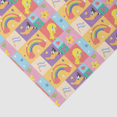 DAFFY DUCK™ & TWEETY™ - Pride Pattern Seidenpapier (Ausschnitt)