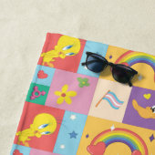 DAFFY DUCK™ & TWEETY™ - Pride Pattern Strandtuch (Beispiel)
