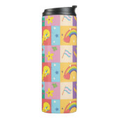 DAFFY DUCK™ & TWEETY™ - Pride Pattern Thermosbecher (Nach links gedreht)