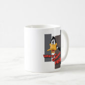DAFFY DUCK™ "Wer ist hier verantwortlich?" Kaffeetasse (VorderseiteRechts)