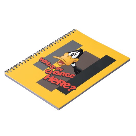 DAFFY DUCK™ "Wer ist hier verantwortlich?" Notizblock (Linke Seite)