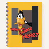 DAFFY DUCK™ "Wer ist hier verantwortlich?" Notizblock (Vorderseite)
