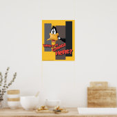 DAFFY DUCK™ "Wer ist hier verantwortlich?" Poster (Küche)