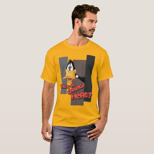 DAFFY DUCK™ "Wer ist hier verantwortlich?" T-Shirt (Vorne ganz)