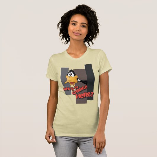 DAFFY DUCK™ "Wer ist hier verantwortlich?" T-Shirt (Vorne ganz)