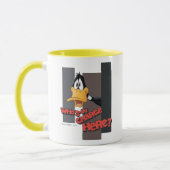 DAFFY DUCK™ "Wer ist hier verantwortlich?" Tasse (Links)