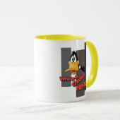 DAFFY DUCK™ "Wer ist hier verantwortlich?" Tasse (VorderseiteRechts)