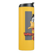 DAFFY DUCK™ "Wer ist hier verantwortlich?" Thermosbecher (Nach links gedreht)