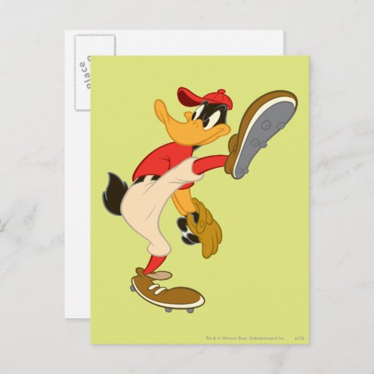 DAFFY DUCK™ Wind Up Postkarte (Vorne/Hinten)