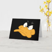 DAFFY DUCK™-Wut-Gesicht Karte (Gelbe Blume)