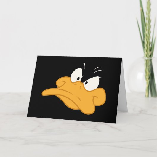 DAFFY DUCK™-Wut-Gesicht Karte (Vorderseite)