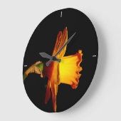 Daffy, gerade rechtzeitig. große wanduhr (Winkel)