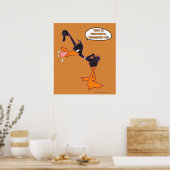 Daffy Speech Bubble Poster (Küche)