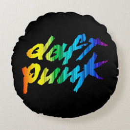 DaftPunk Rundes Kissen