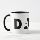 Dafuq Schatten blockiert Skateboard. Becher Tasse (Links)