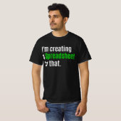 Dafür erstelle ich eine Tabelle T-Shirt (Vorne ganz)