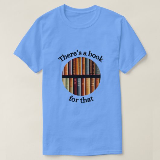 Dafür gibt es ein Buch T-Shirt (Design vorne)