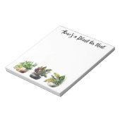 Dafür gibt es eine Pflanze Notizblock (Rotiert)