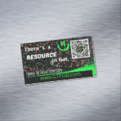 "Dafür gibt es eine Ressource" - CTFOD Magnetic Magnetische Visitenkarte (Beispiel)