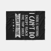 Dafür gibt es nichts, was ich nicht tun kann, auße fleecedecke (Vorderseite (Horizontal))