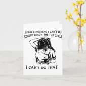 Dafür gibt es nichts, was ich nicht tun kann, auße karte (Gelbe Blume)