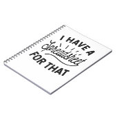 Dafür habe ich eine Tabelle Notizblock (Linke Seite)