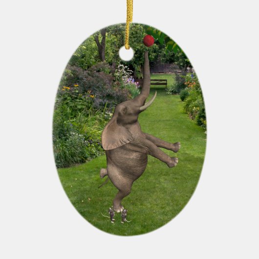 Dafür sind Freunde Keramik Ornament (Vorne)