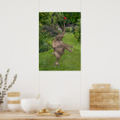 Dafür sind Freunde Poster (Küche)