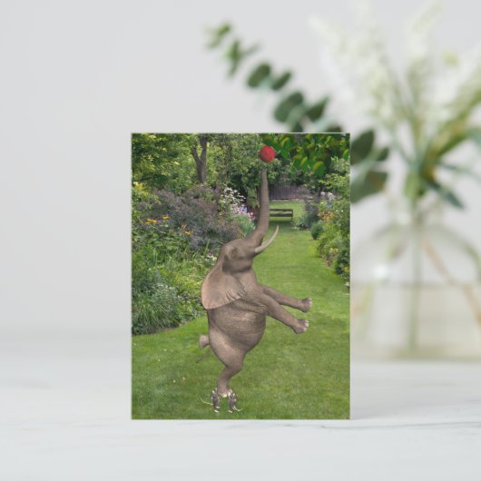 Dafür sind Freunde Postkarte (Stehend Vorderseite)