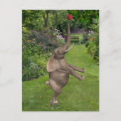 Dafür sind Freunde Postkarte (Vorderseite)