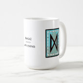 Dagaz Rune Tasse - Erwachen! (VorderseiteRechts)
