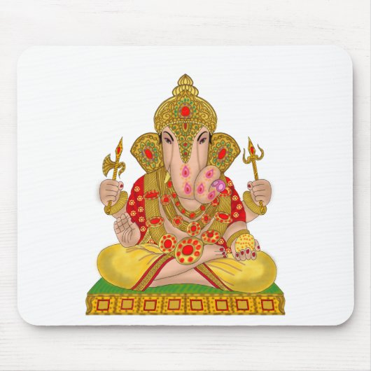 Dagduseth Ganesha Mouse Pad Mousepad (Vorne)
