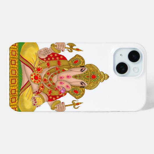 Dagduseth Ganesha Phone Case (Rückseite (Horizontal))