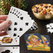 Dagduseth Ganesha Spielkarten (In Situ)