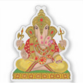 Dagduseth Ganesha Sticker (Vorderseite)