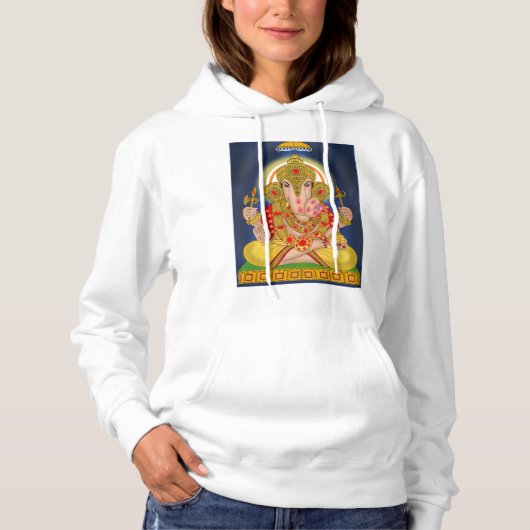 Dagdusheth Ganesha Hoodie (Vorderseite)