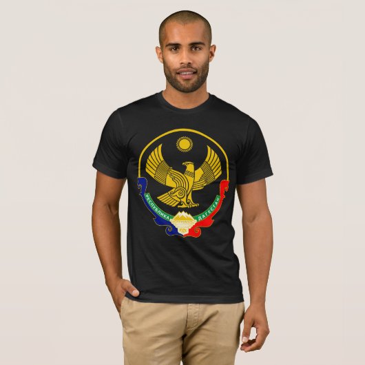 Dagestan-Wappen T-Shirt (Vorne ganz)