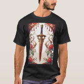 Dagger Art Dark T - Shirt (Vorderseite)