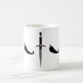 Dagger Dagger Dagger Kaffeetasse (Mittel)
