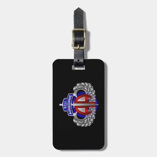 Dagger-Division 82. Im Flugzeug Gepäckanhänger (Vorderseite vertikal)