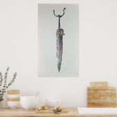 Dagger, Halstatt Culture, c.750-450 BC Poster (Küche)