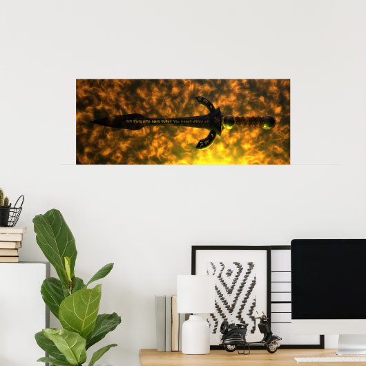 Dagger Poster (Heimbüro)