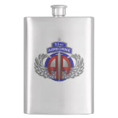 Daggerdesign im 82. Im Flugzeug Geschäftsbereich Flachmann (Vorderseite)